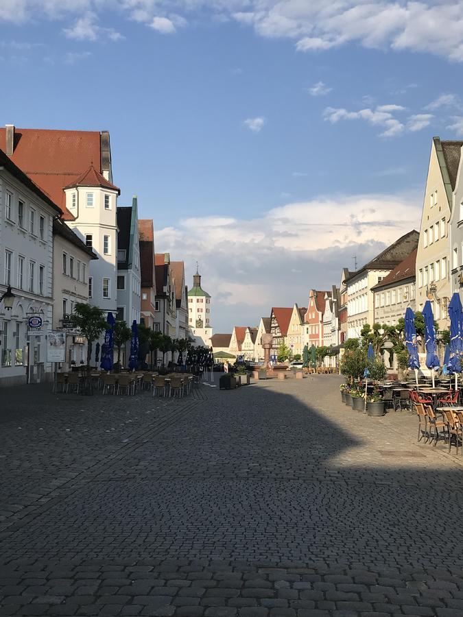 Hotel Guntia Günzburg Esterno foto